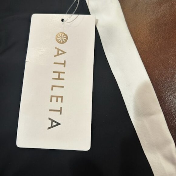 NWT Athleta Interstellar Colorblock Fitted Body Sculpt Tight Split Stretch Pants - Picture 10 of 11